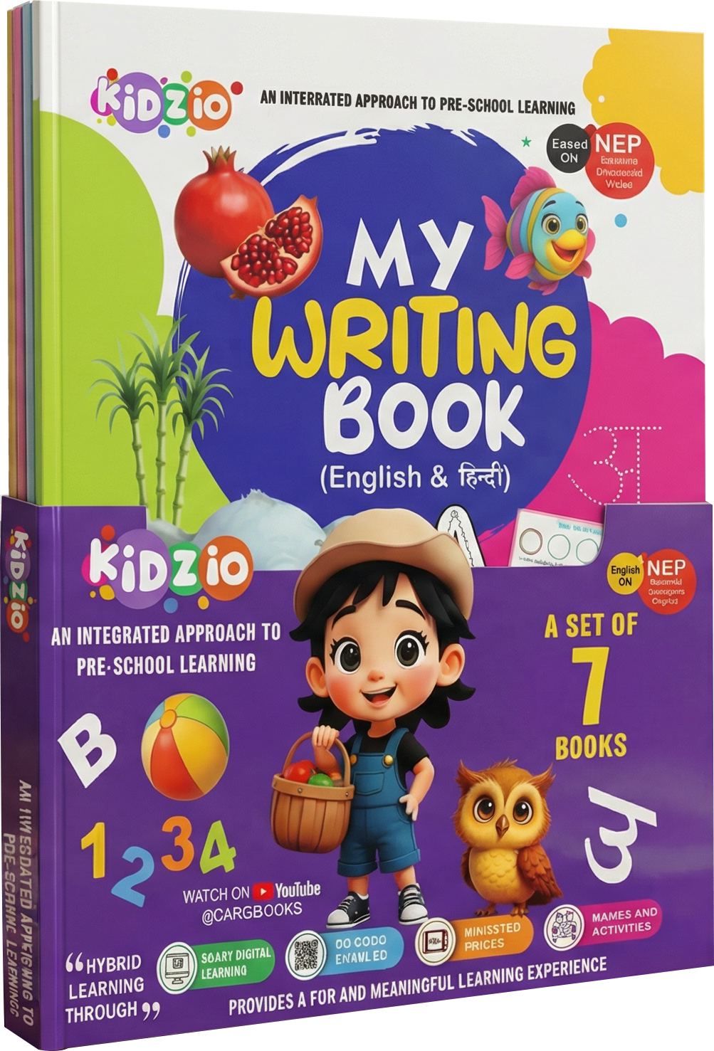 Kidzio- Pre-Nursery 7 Books Set